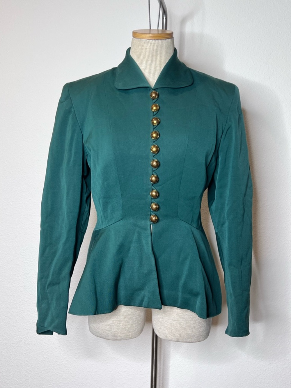 Swansdown Vintage Peplum Jacket